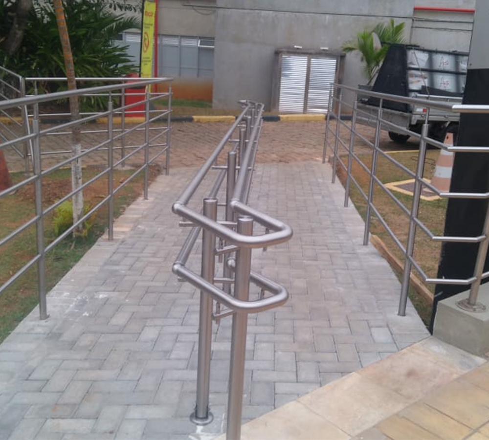Coluna de Acessibilidade para NBR 9050 – Funisa – Corrimão e Acessórios ...