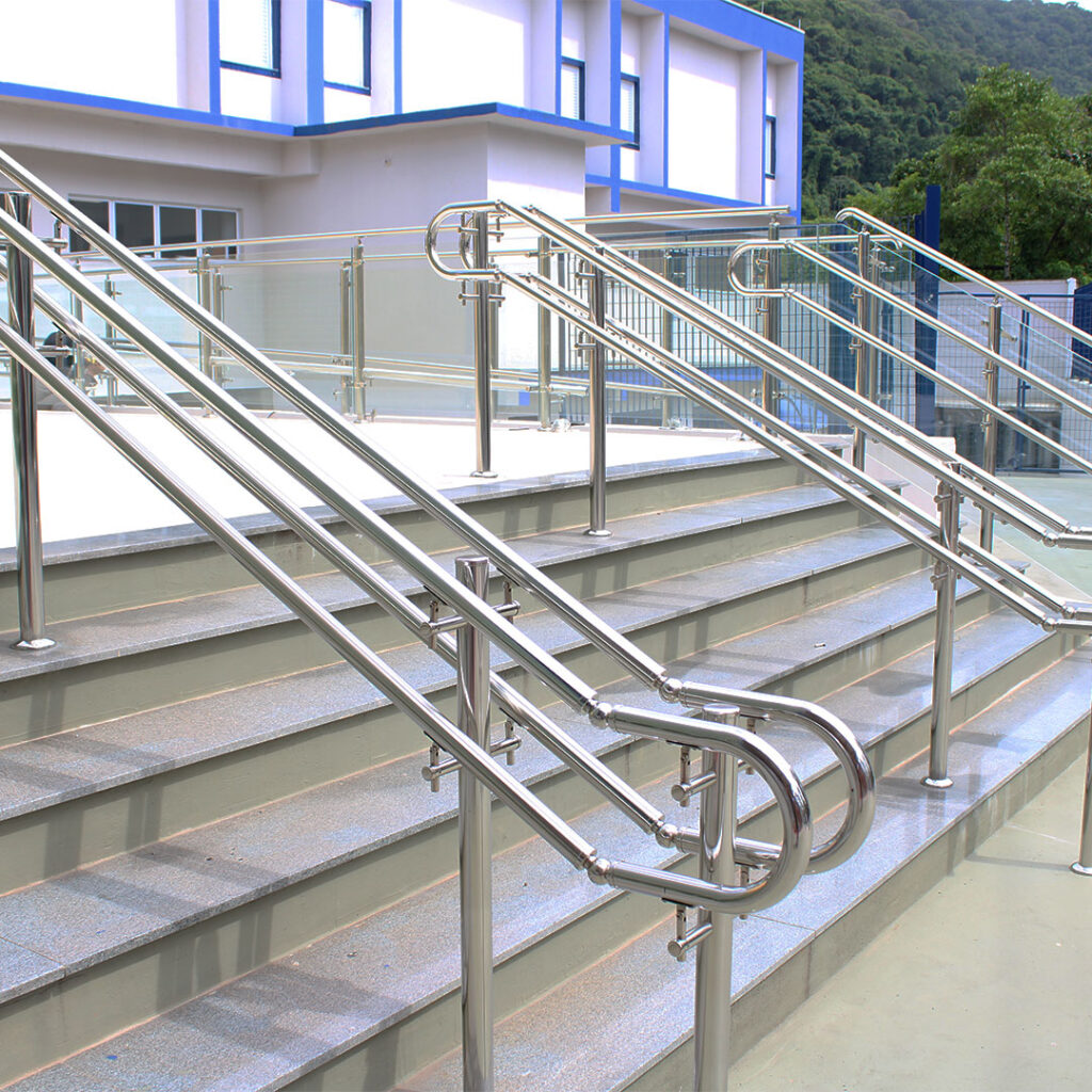 Corrimão de aço inox - Funisa - Corrimão e Acessórios em Aço Inox